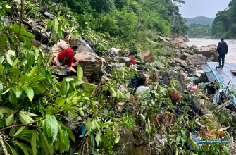 मर्स्याङ्दी नदीमा भारतीय पर्यटकको  बस दुर्घटनामा १४ को मृत्यु, १५ जना घाइतेकाे उद्धार